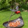 METAL HANGING HEART BOWL