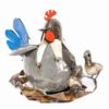 Zimba-Arts METAL NATURAL HATCHING HEN