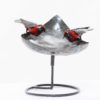 METAL TABLE HEART BOWL